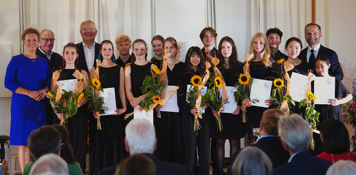 Preisverleihung 13. Jugend-Kammermusikförderpreis NRW mit Ministerin Ina Brandes